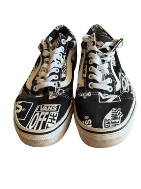 VANS Old Skool 'Logo Mix' Sneaker Women’s Size 8 Men’s 6.5